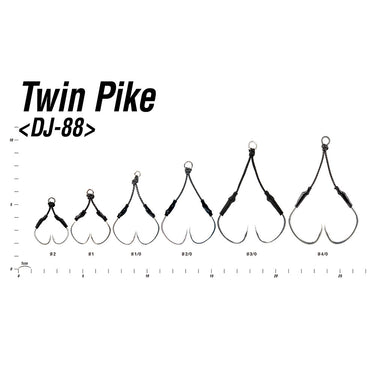 Decoy DJ-88 鐵板輔助鉤 (雙鉤) Twin Pike