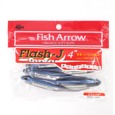 Fish Arrow Flash-J 4" 魚型軟蟲