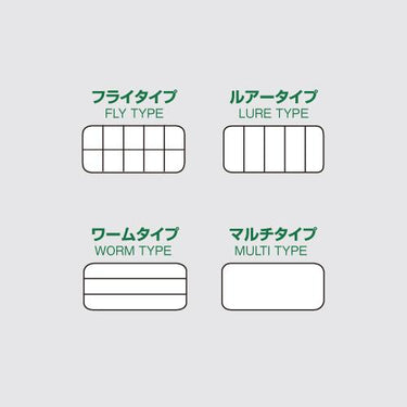 MEIHO VS-7 糸列 (Lure Type) 明邦收納盒