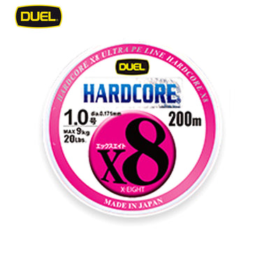 DUEL Hardcore PE X8 200m 八編布線