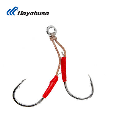 Hayabusa FS451 Assist Hooks 岸拋輕型鐵板鉤 (雙鉤)