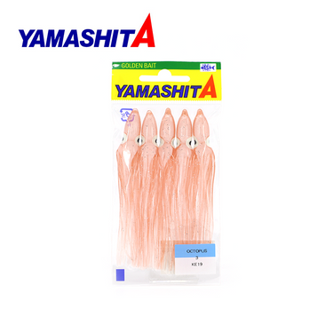 YAMASHITA 章魚軟餌 3.0吋 90mm