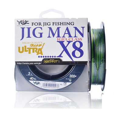 YGK Jig Man Ultra X8 300m 8編布線 (日本國內已停產)