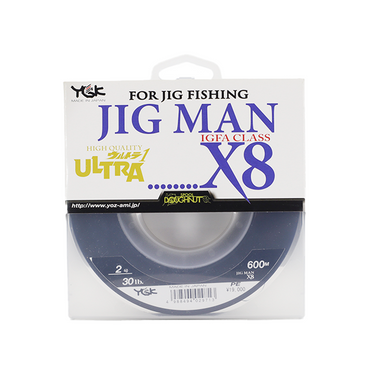 YGK Jig Man Ultra X8 600m 8編布線(日本國內已停產)
